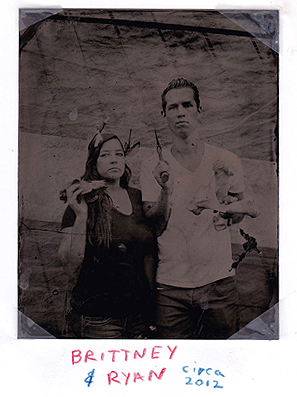 Photograph of Brittney and Ryan, Circa 2012